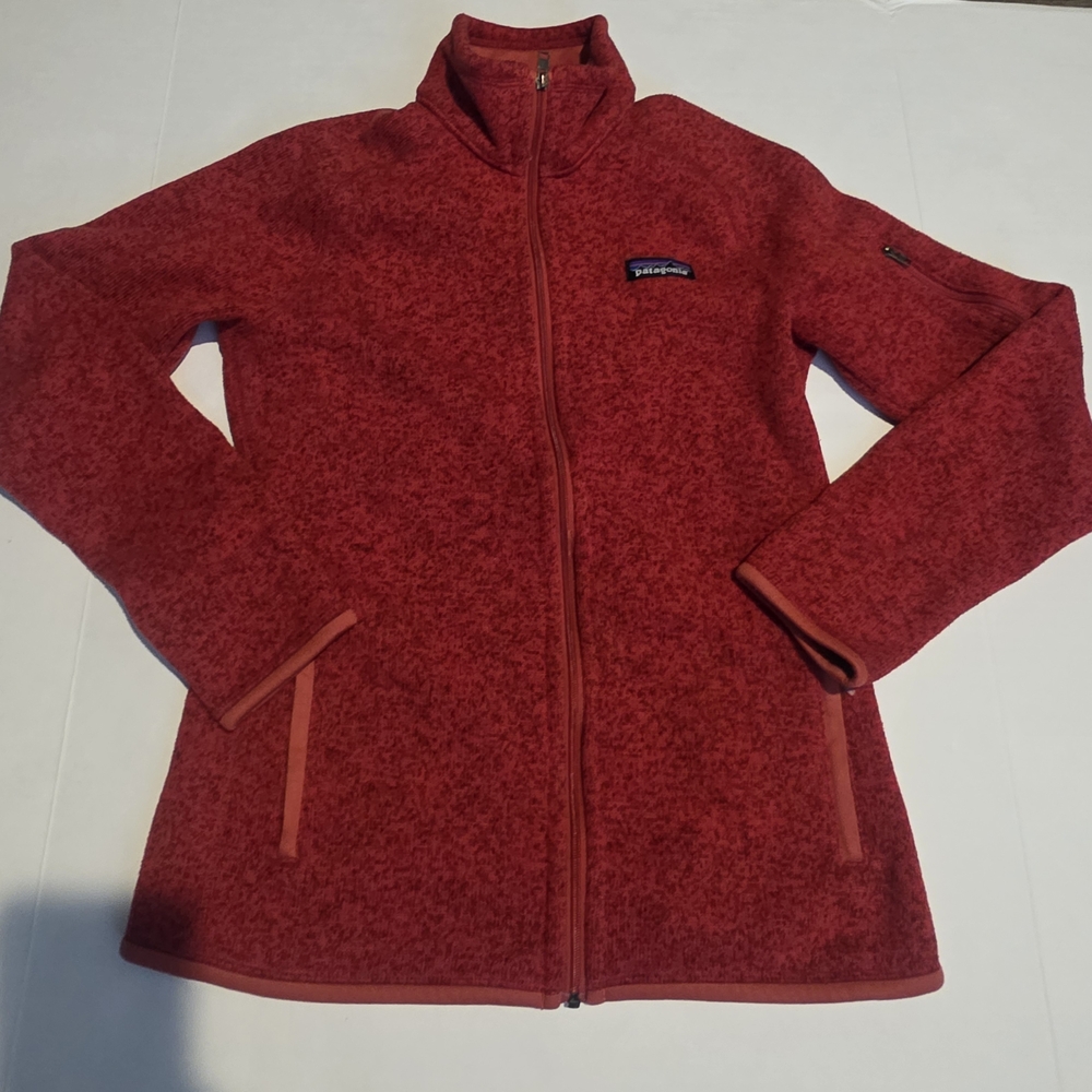 Patagonia Women's Red Fleece Jacket - Picture 2 of 13